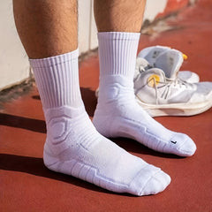 3 Pairs Men's Thickened B-Ball Socks R&L
