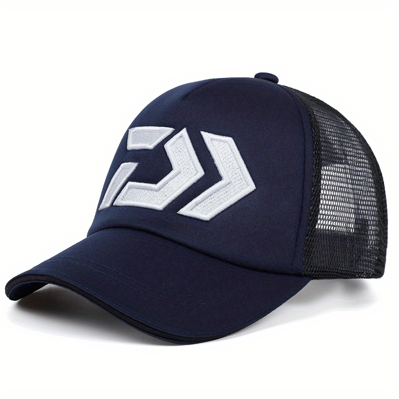 Hip Hop Embroidery Trucker Hat Mesh Baseball Cap Sunscreen Dad Hats