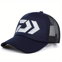 Hip Hop Embroidery Trucker Hat Mesh Baseball Cap Sunscreen Dad Hats