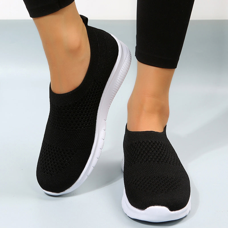 Women's Slip-on Sneakers Lightweight Running Shoes