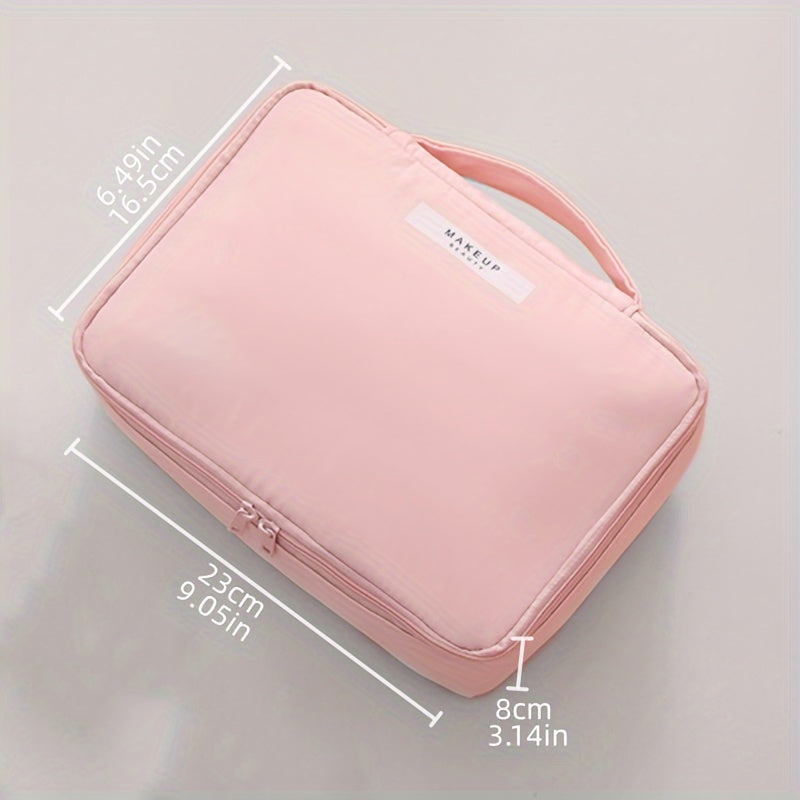 Portable Cosmetic Toiletry Storage Bag for Camping & Travel