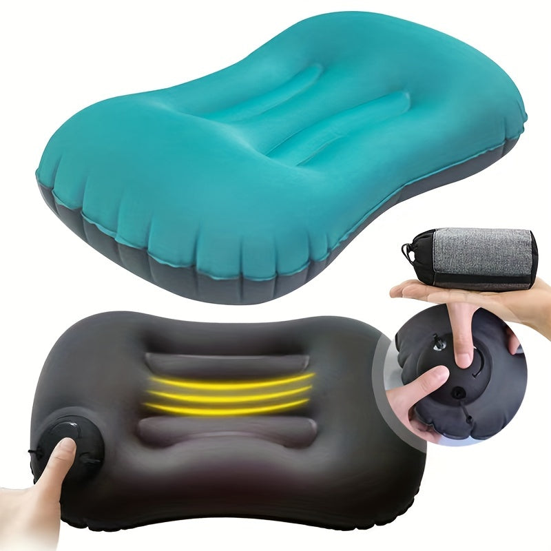 Portable Inflatable Camping Pillow for Outdoor Activities