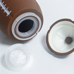 Creative Rugby Water Bottle Outdoor Sports Portable Retractable Water Bottle