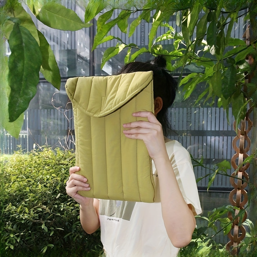 Space Cotton Embroidery Computer Bag Lightweight Protective Cover