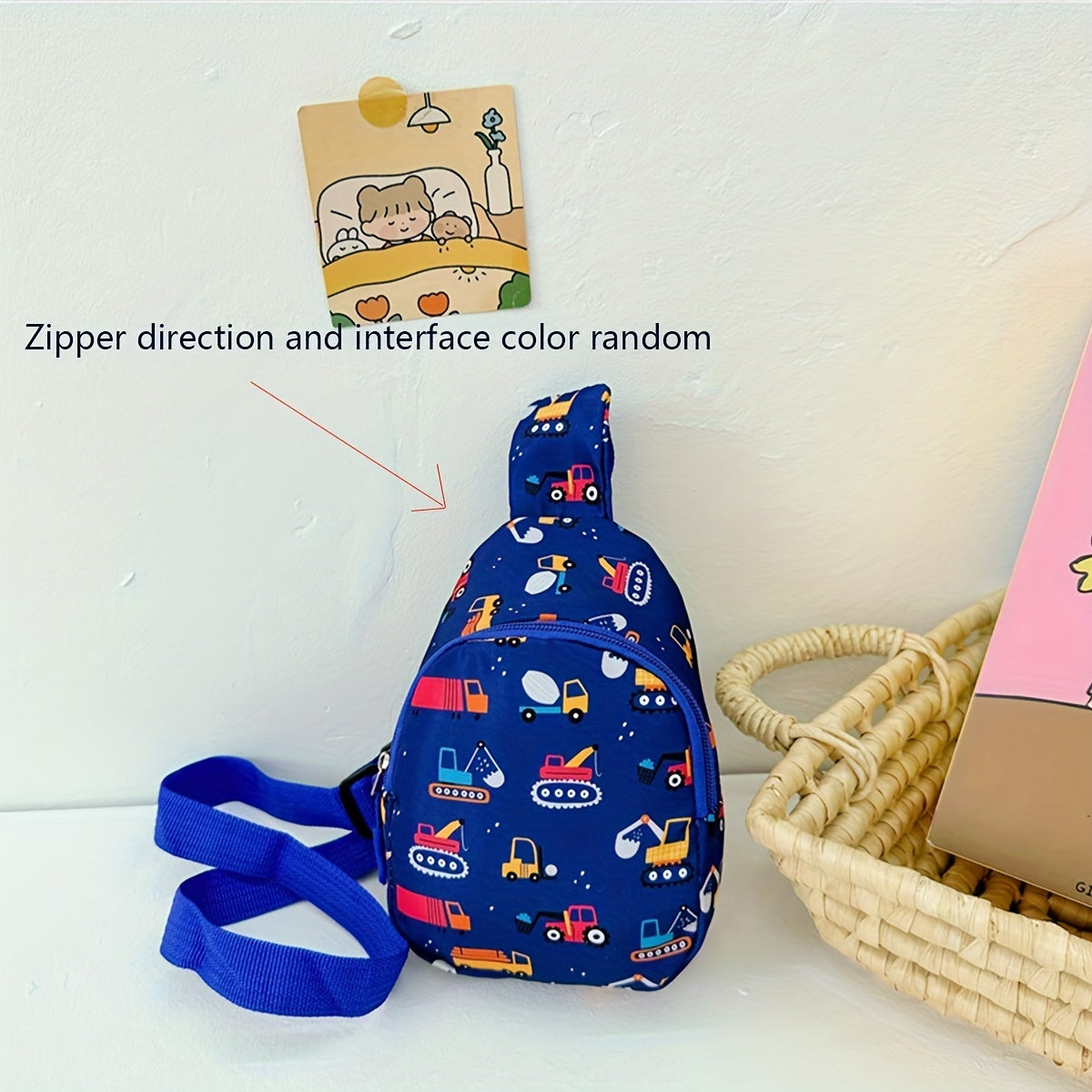 Kids Cartoon Chest Bag Outdoor Travel Crossbody Bag