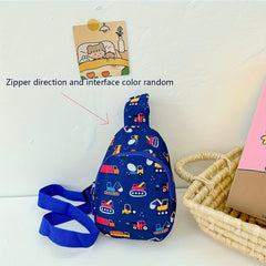 Kids Cartoon Chest Bag Outdoor Travel Crossbody Bag