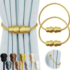 Modern Magnetic Curtain Tieback Gourd Buckle for Home Decor