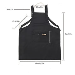 Adjustable Thickened Apron Kitchen Gardening Dirty Resistant Buckle Closure