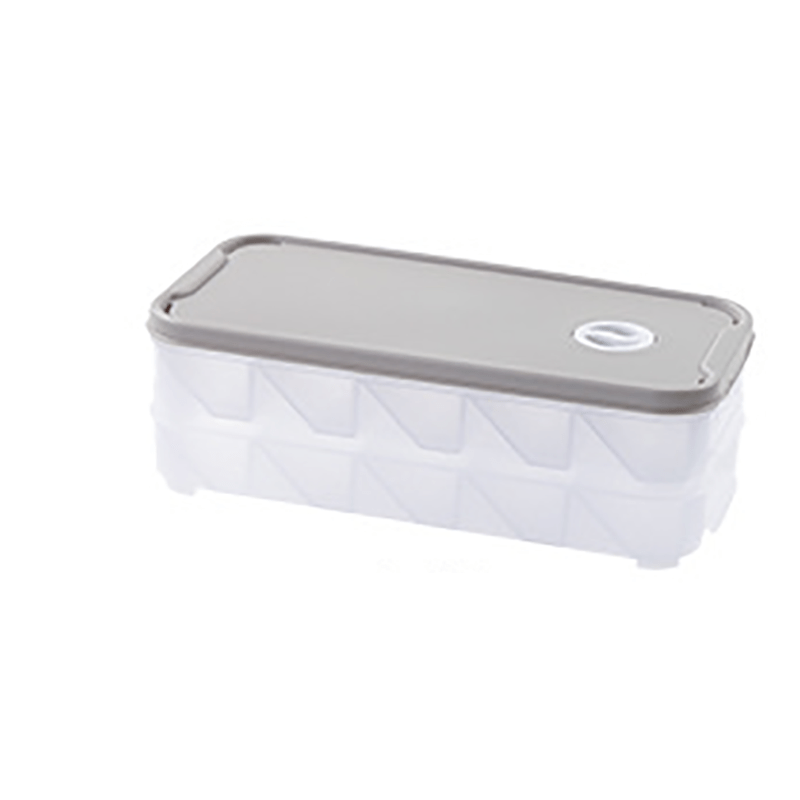 1pc Refrigerator Storage Box Dumpling Containers Stackable Kit