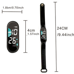 Waterproof Digital Sports Watch LED Display Electronic Watch