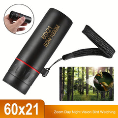 12X HD Magnification Monocular 3 6 Inch High Power Telescope