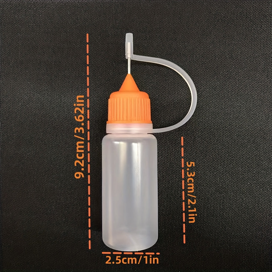 5pcs Precision Needle Tip 7 20 Ml Adhesive Coating Bottle