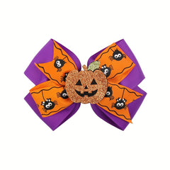 Halloween Hair Clips Pumpkin Witch Hat Hairpin for Kids