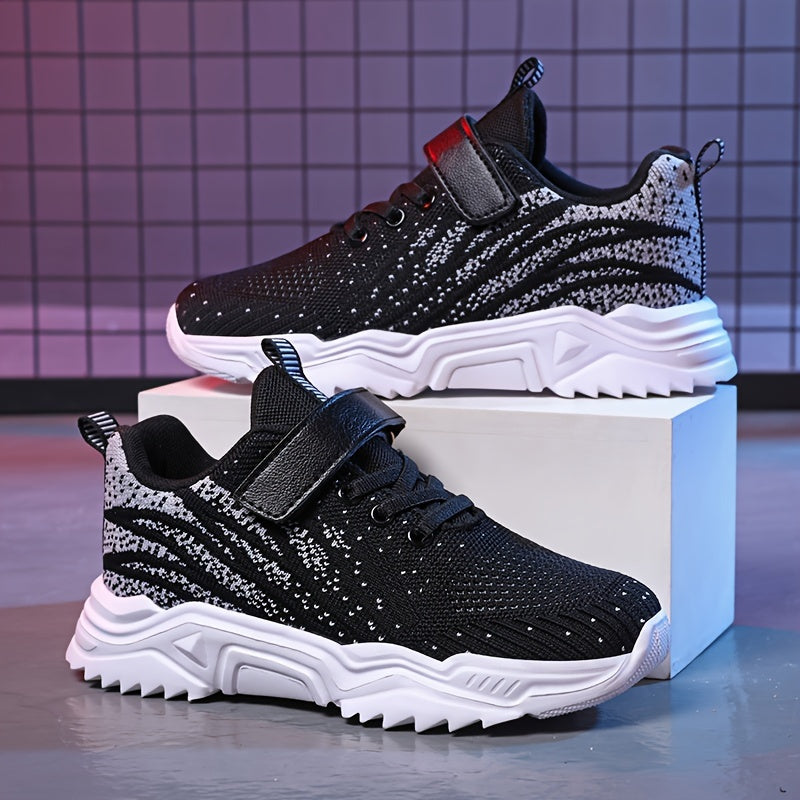 2pairs Boy's Breathable Running Shoes Non Slip Sneakers
