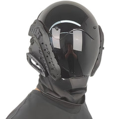 Cyberpunk Mask Cosplay Halloween Mechanical Real life Field Props