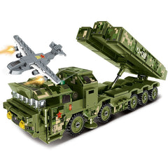 Military Toys Building Blocks Set Truck Model Helicoper Bricks Toy Assemble Army