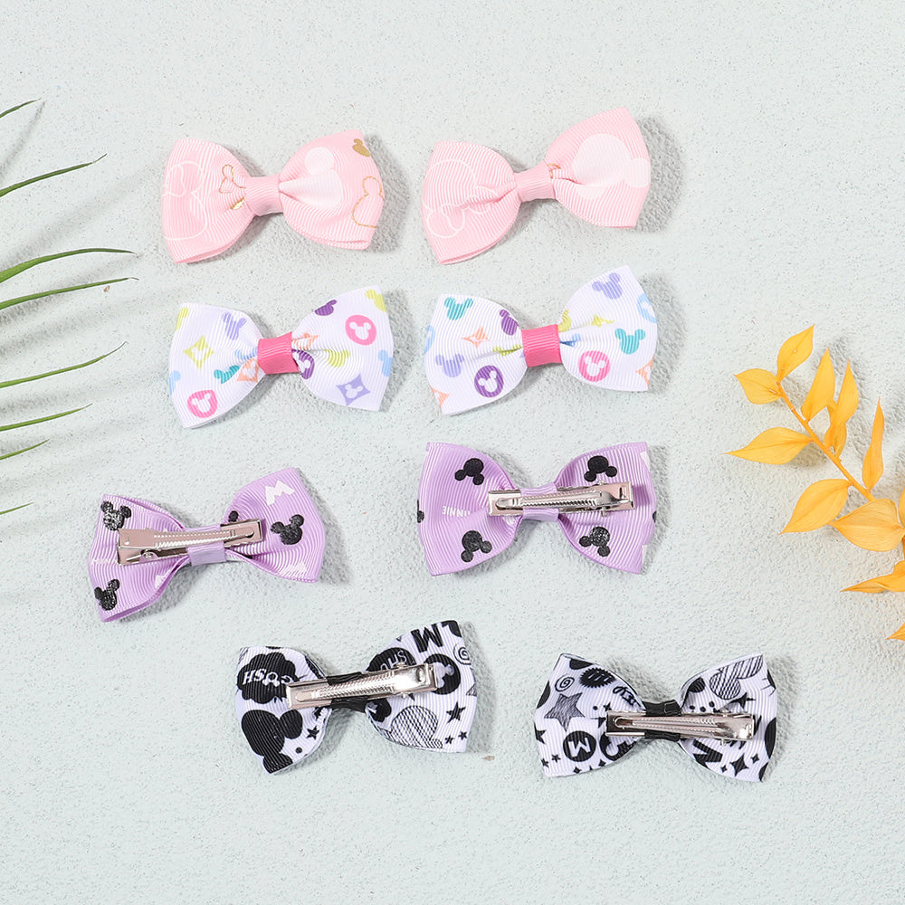 8pcs Kids Hair Clips for School