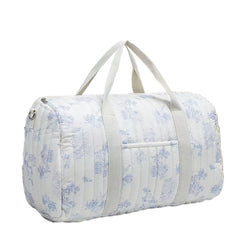 Floral Print Parent Bag Diaper Tote with Bottle Pocket