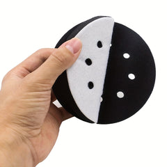 5 inch Soft Density 8 Hole Interface Pad Hook and Loop Sponge Cushion Back Pad