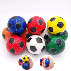 12pcs Sponge Balls Colorful Square Football Random Funny Interactive Toys