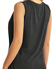 Mountain Print Sleeveless Tank Top for Women