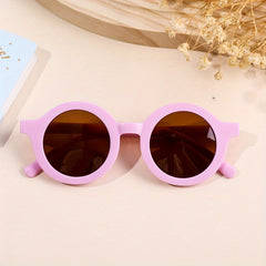 Round Frame UV Protection Sunglasses for Kids