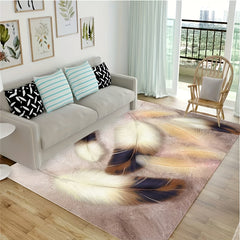 Anti-Fatigue Velvet Floor Mat Water Absorbing Non-Slip Machine Washable