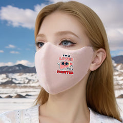 3D Plush Warm Mask 6413 I'M a Liver Not a Fighter Kz003