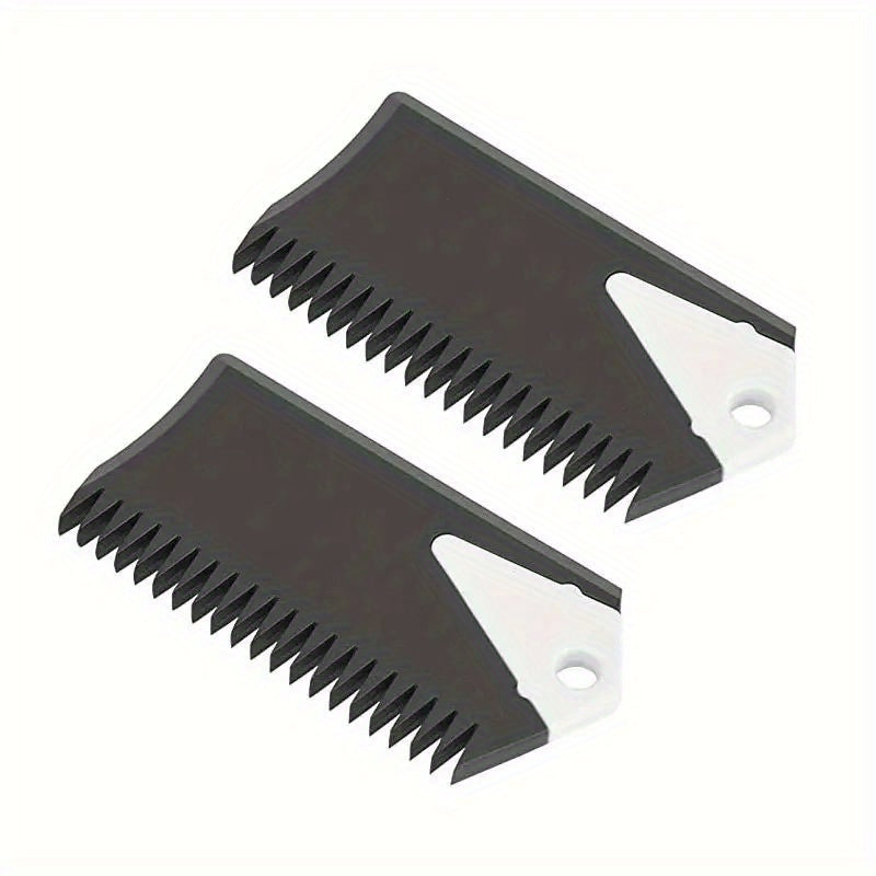 2pcs Surfboard Wax Comb PVC Bodyboard Remover and Cleaner