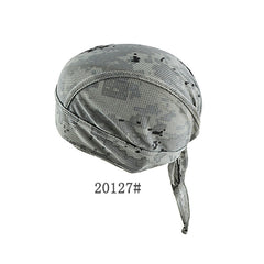 Men's Hip Hop Camouflage Pirate Hat for Riding