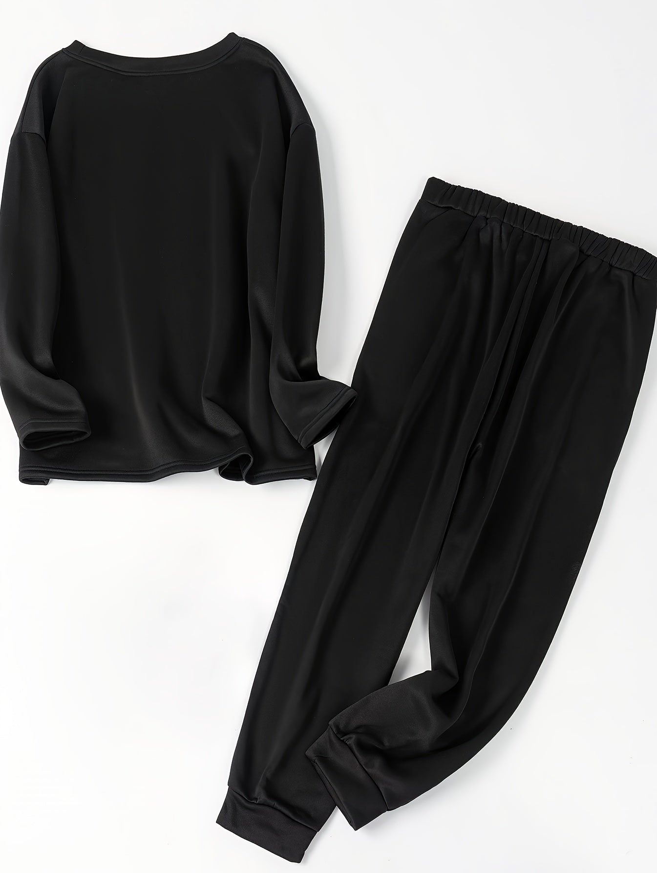 Letter & Figure Print 2 Piece Set