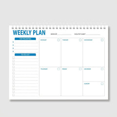 Weekly 52 Sheets To Do List Notepad Agenda Planner