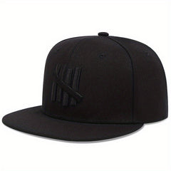Unisex Sunshade Five Stripe Baseball Cap for Outdoor Sport