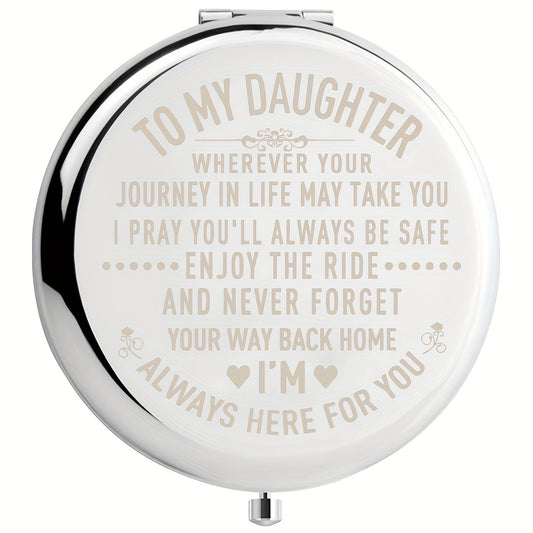 Daughter From Mom Dad Makeup Mirror Graduation Wedding Birthday Gift
