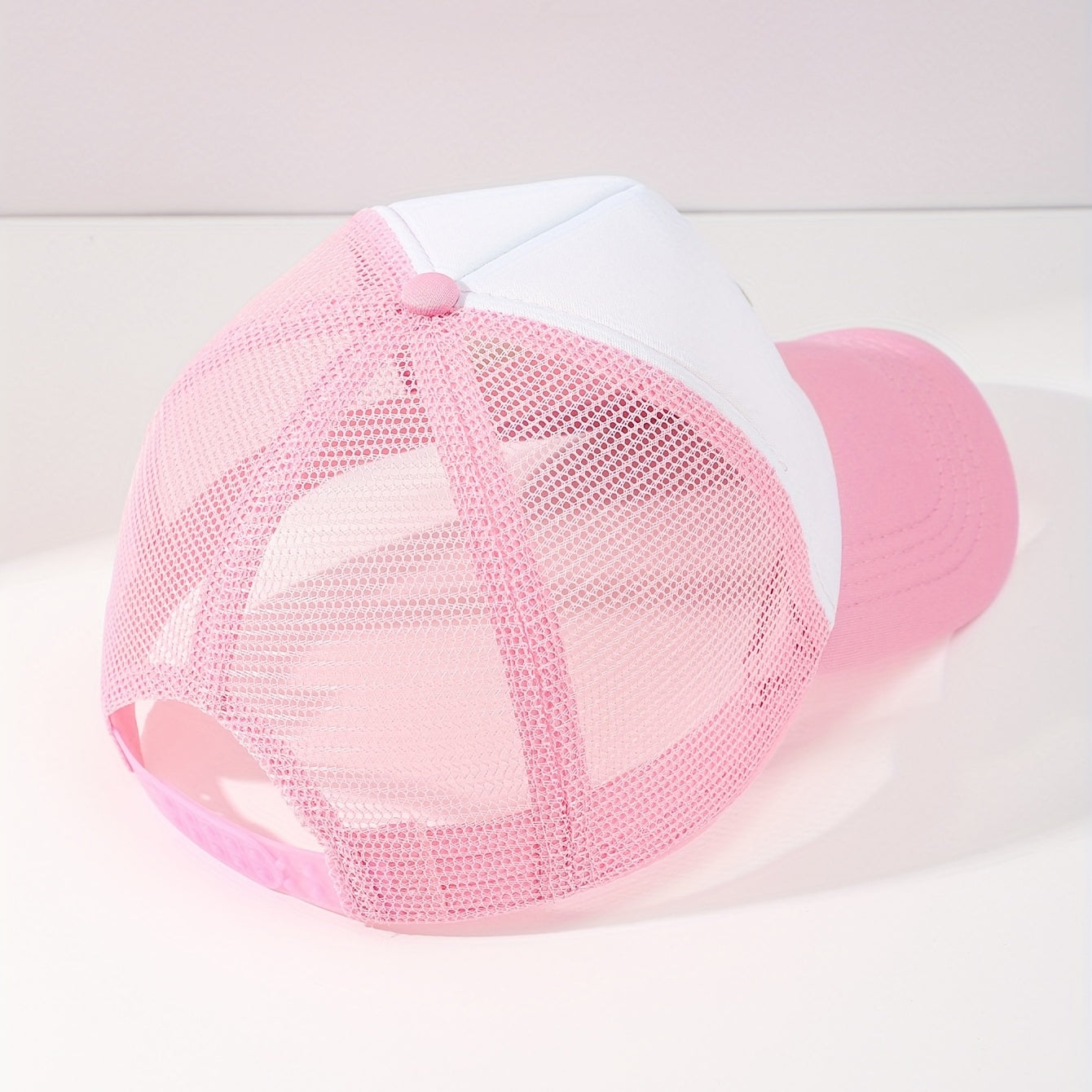 Butterfly Embroidery Mesh Baseball Cap for Couple