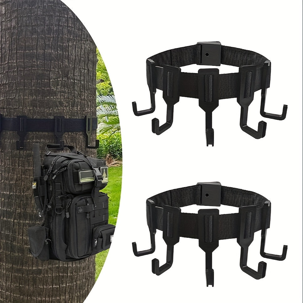 Tree Stand Gear Hangers With 4 Hooks Lightweight Accessory Holder