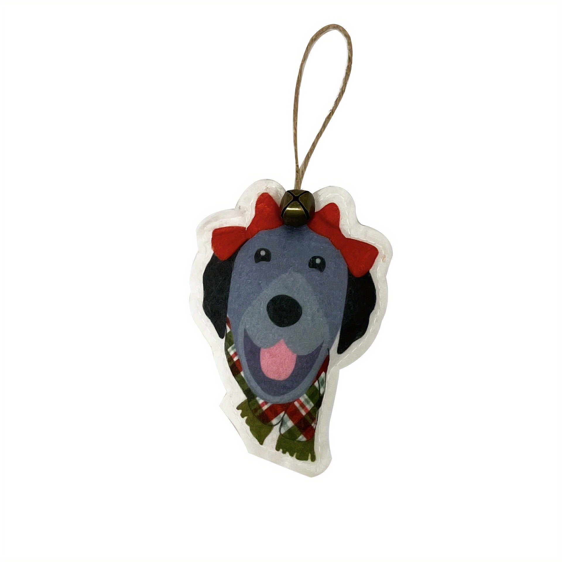 Mini Christmas Sense Dog Pendant Christmas Gift