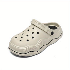 Men's Lightweight Comfy Clogs Hollow Out Non Slip Garden Shoes