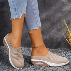 Mesh Breathable Non slip Air Cushion Slip On Shoes Lightweight Comfortable