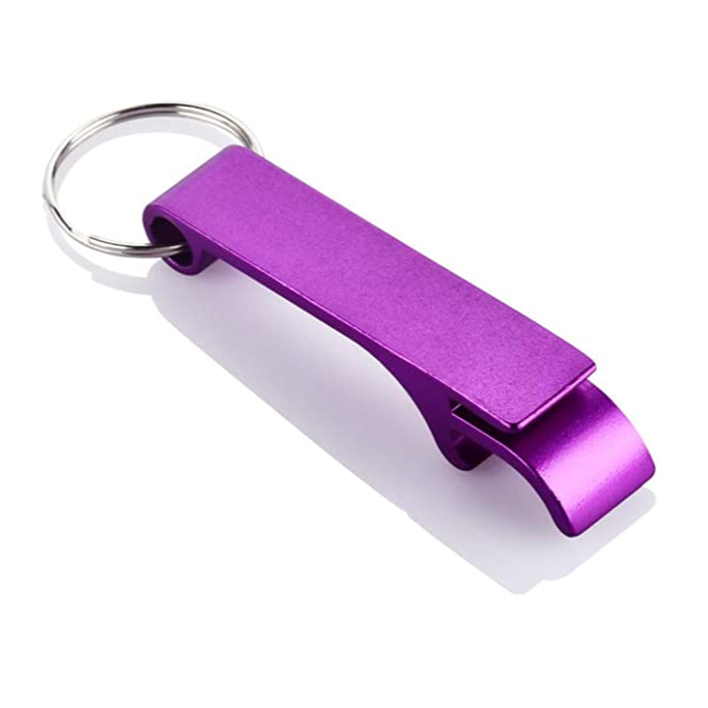 Colorful Beer Bottle Openers Metal Keychain Keyring Bottle Opener