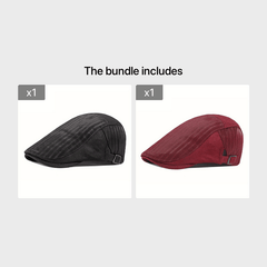 Breathable Mesh Newsboy Caps Summer Sun Protection Golf Hats Duckbill Visor