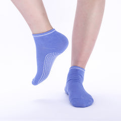 Non-slip Striped Low Cut Socks for Indoor Yoga Ballet