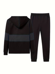 Men's Zip Up Hoodie & Sports Trousers Set