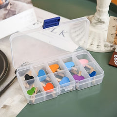 Jewelry Storage Box 10 Grids Plastic Storage Box