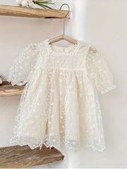 Toddler Girls' Lace Sweet Princess Dress For Party
