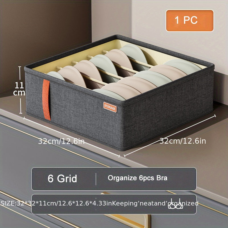 Grids Underwear Storage Box Closet Organizer Pants Socks Divider