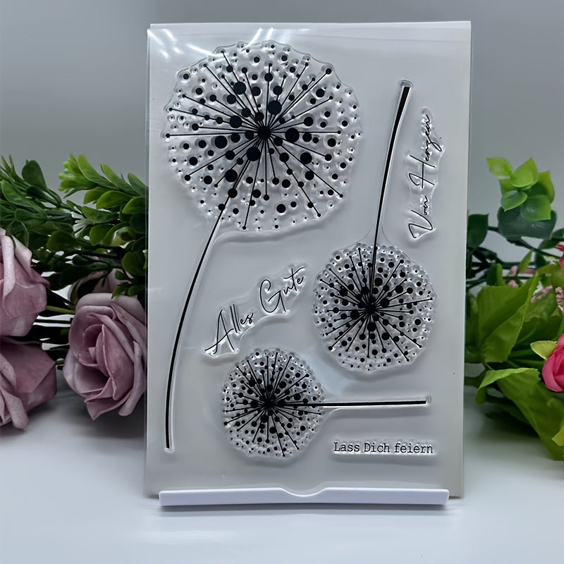Silicone Clear Stamp for Card Decoration & DIY Scrapbooking