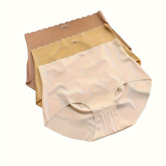 3 Pack Plus Size High Waisted Tummy Control Panties Set
