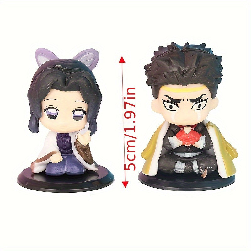5pcs Anime Character Ornament Model Fan Collection Gift