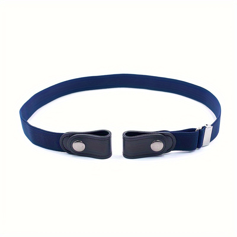 No Buckle Elastic Waist Belt Men Adjustable Comfortable Jeans Solution